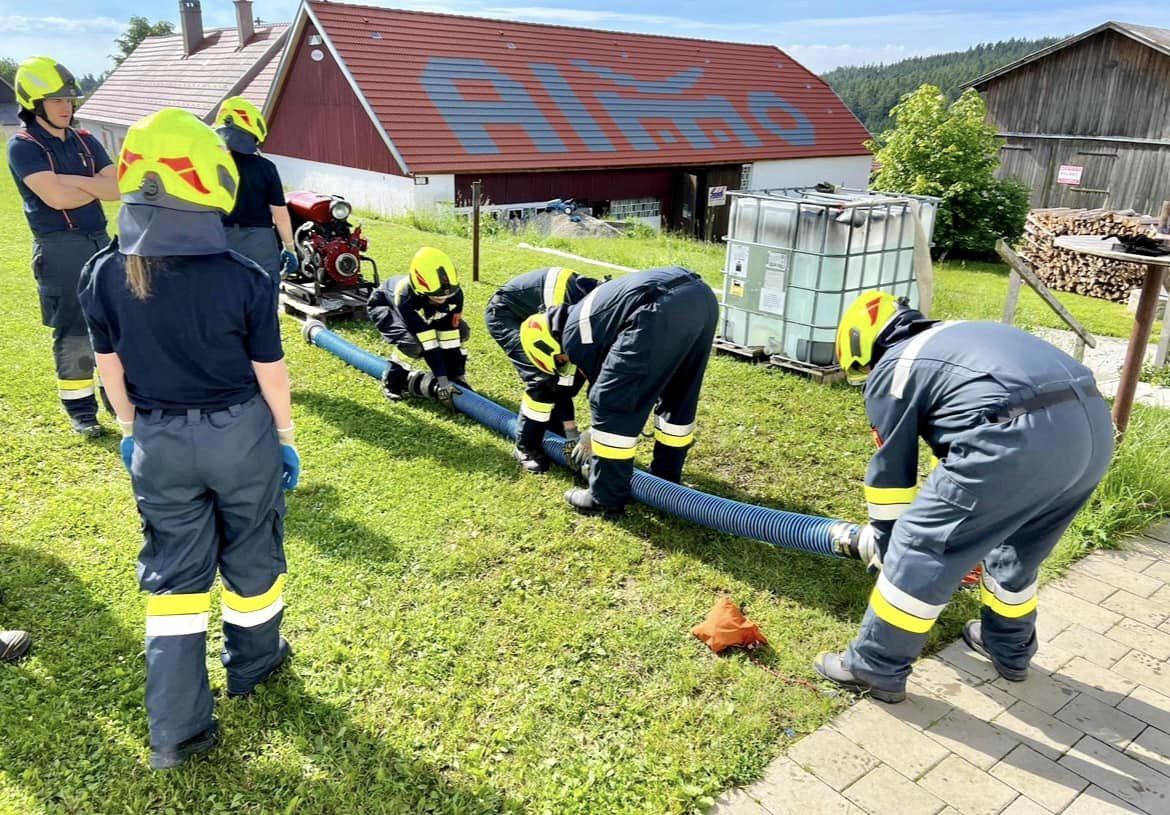 Ausbildungsvormittag mit der FF Wiesfleck