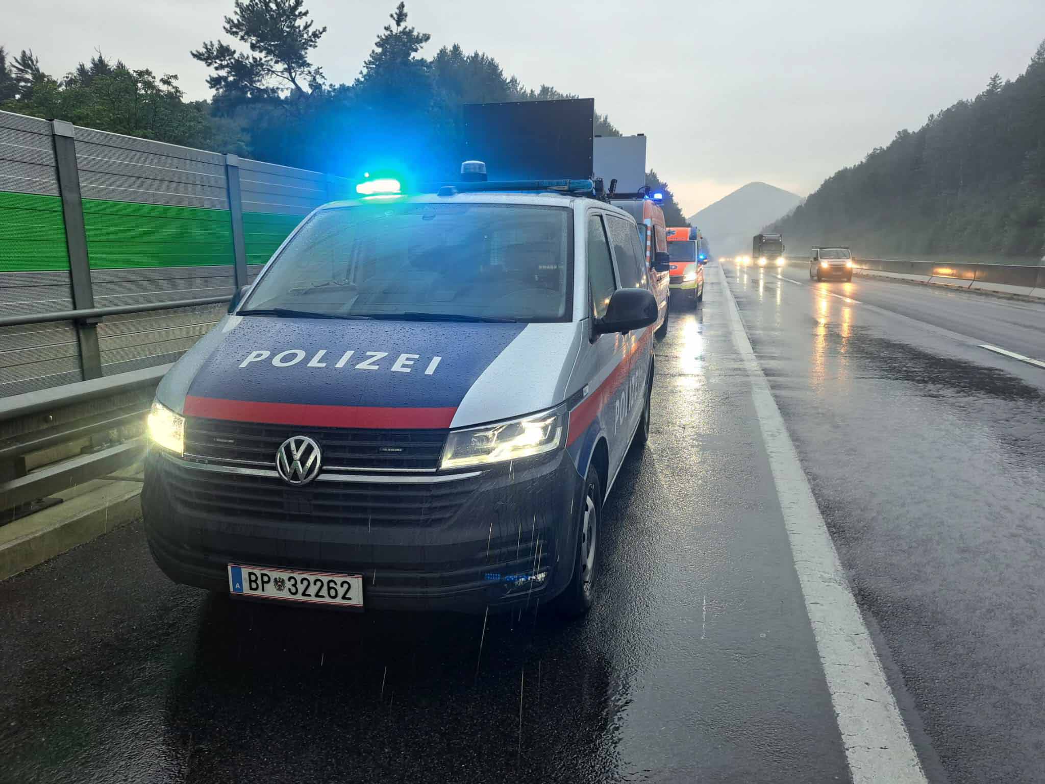 Verkehrsunfall – A2 Gleissenfeld