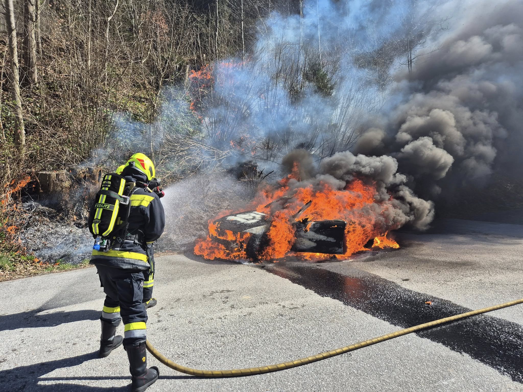 Pkw Brand in Schauerberg