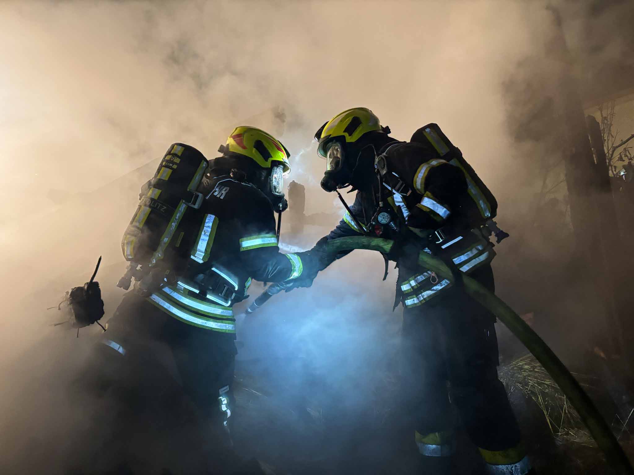 Brandeinsatz in Lichtenegg