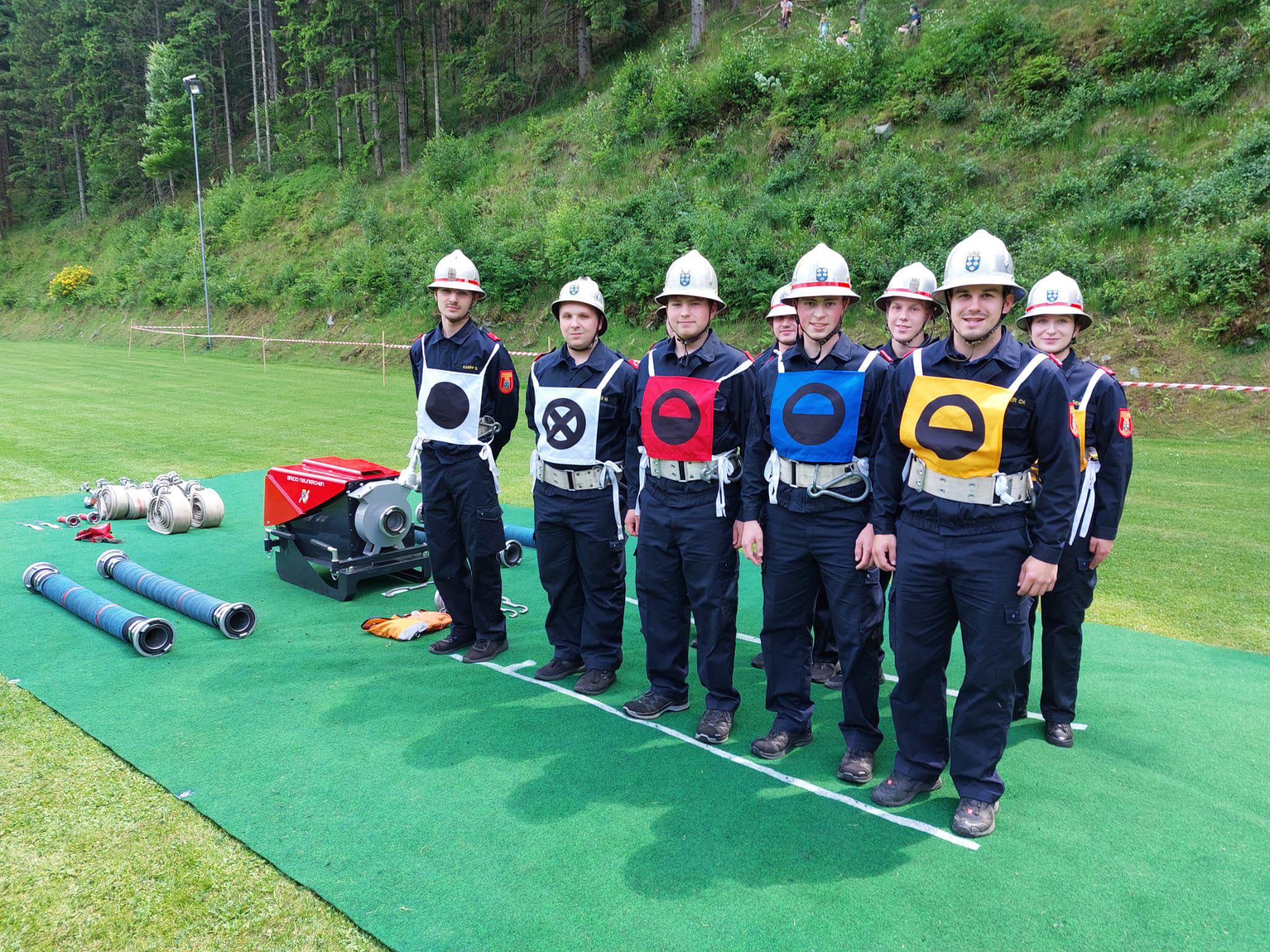Abschnittsfeuerwehrleistungsbewerb Aspang in Mariensee