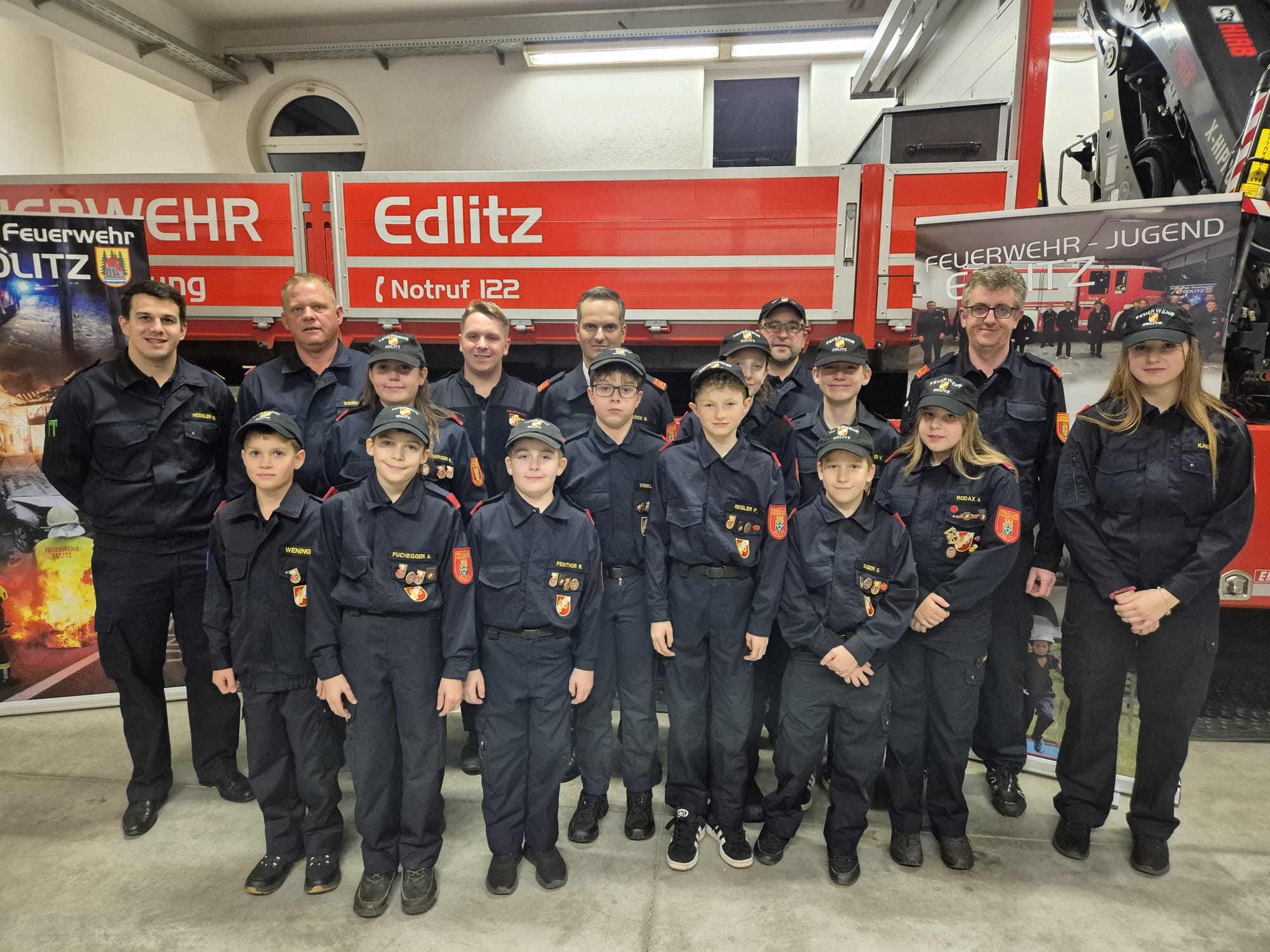 Erprobung der Feuerwehrjugend