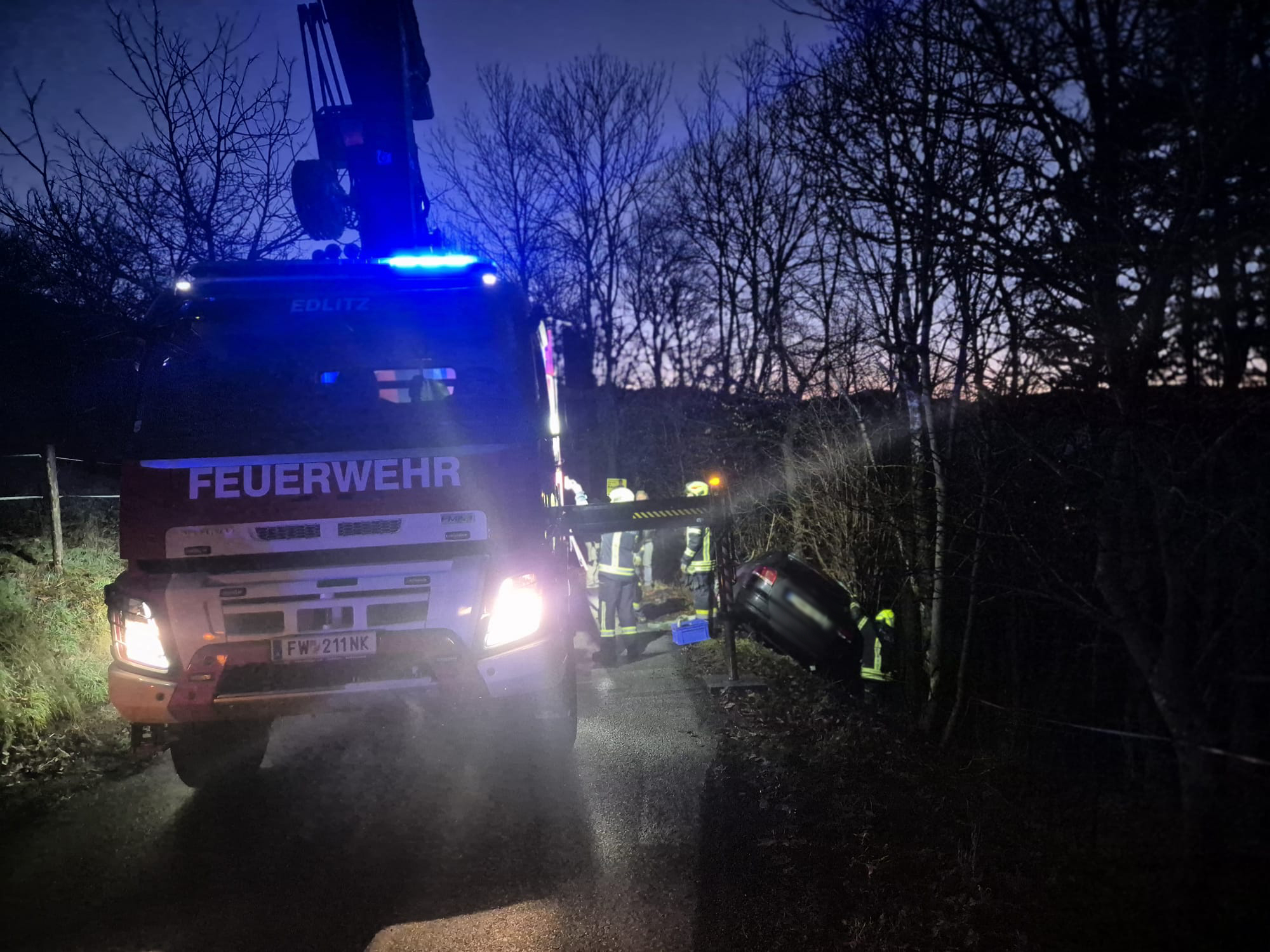 Glatteisunfall – Panoramastrasse